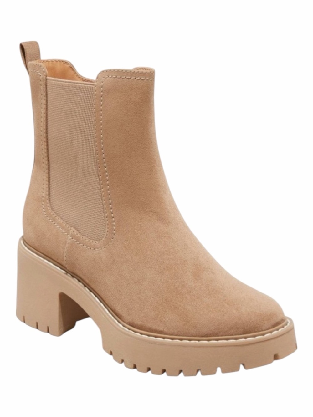 Universal Thread Crispin Chelsea Tan Boots Size 8